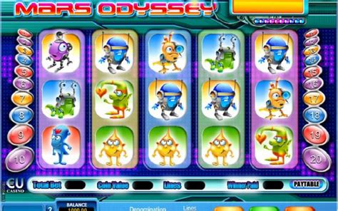 Бесплатный игровой автомат Mars Odyssey